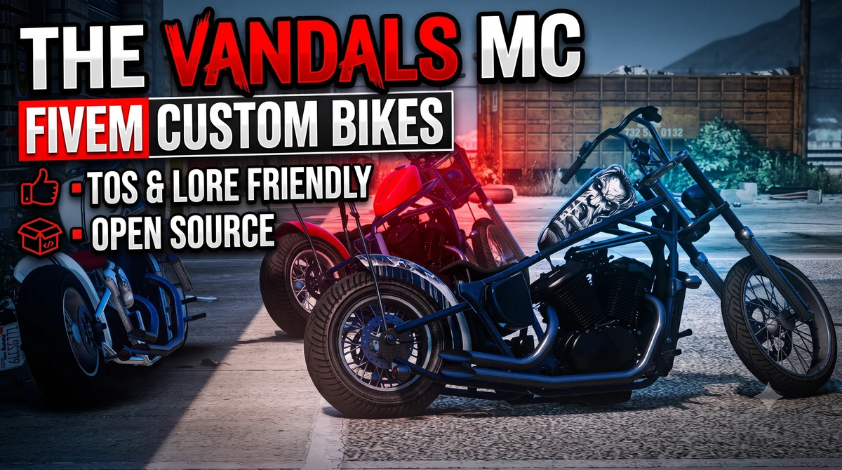 The Vandals FiveM | TOS & Lore Friendly Vehicle | Open Source